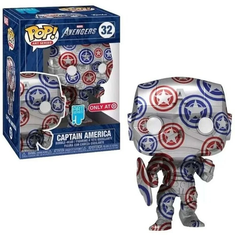 Funko Pop! Marvel Captain America #32 – Patriotic Age Avengers Vinyl Figure